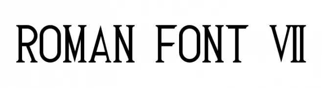 Roman Font 7  Fuentes Gratis Descargar
