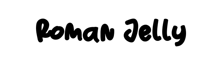 Roman Jelly  font caratteri gratis