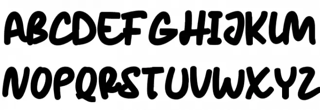 Roman Jelly Font Litere mari