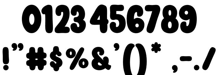 Roman Lemonade Font OTHER CHARS