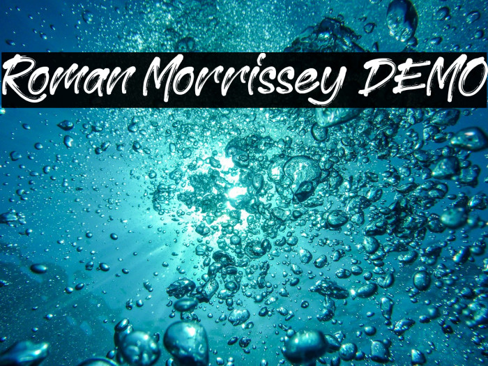 Roman Morrissey DEMO Example 1