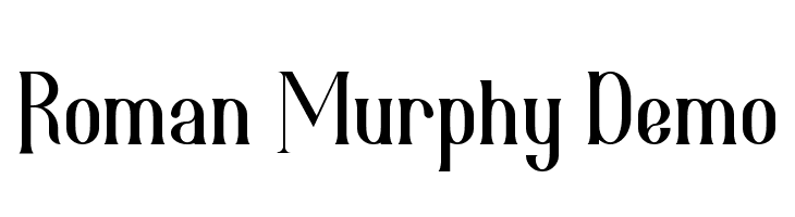 Roman Murphy Demo  baixar fontes gratis