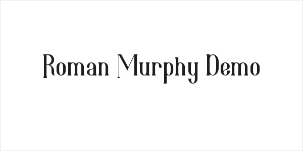 Roman Murphy Demo Logo