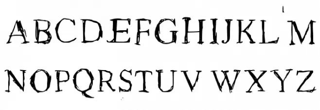 Roman New Times Medium フォント 大文字