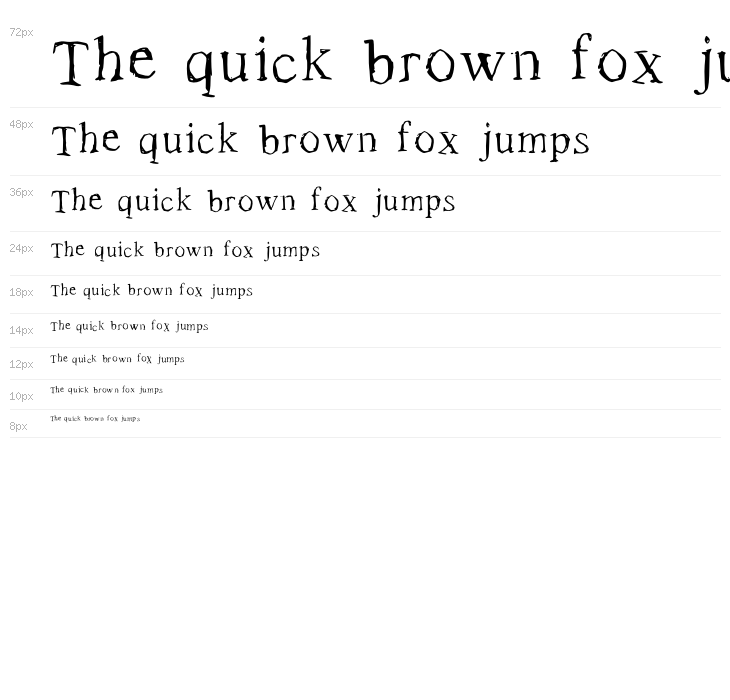 Roman New Times Medium Waterfall