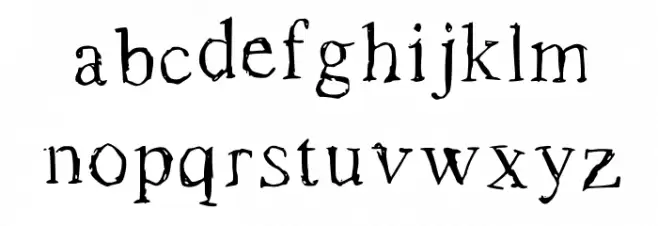 Roman New Times Medium Caratteri MINUSCOLO