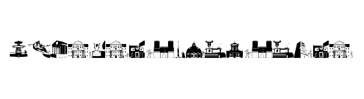 RomanArchitectura  Frei Schriftart Herunterladen