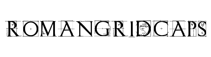 RomanGridCaps  font caratteri gratis