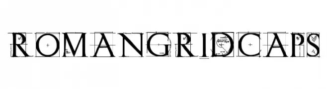 RomanGridCaps  Frei Schriftart Herunterladen