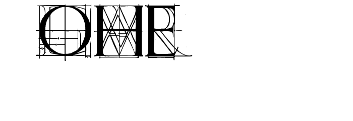 RomanGridCaps Font OTHER CHARS