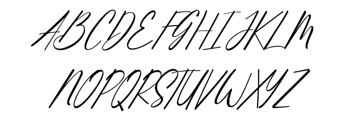 RomanLangston Font Litere mari