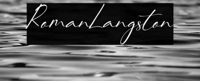 RomanLangston Font examples