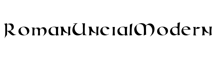 RomanUncialModern  免费字体下载