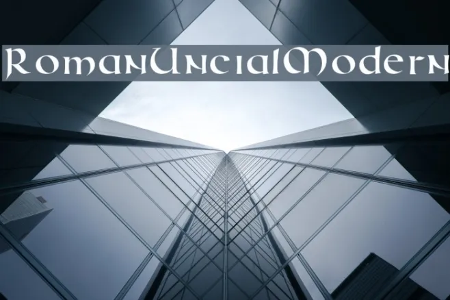 RomanUncialModern Example 1