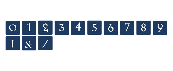 RomanaCapsClassicSquares Other Characters