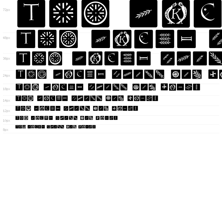 RomanaCapsClassicSquares Waterfall