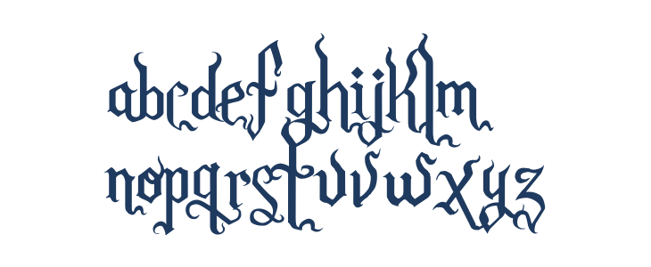 Romance Fatal Goth Premium Lowercase