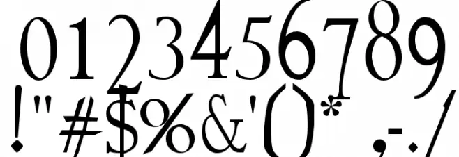 Romance Fatal Prima Font Alte caractere