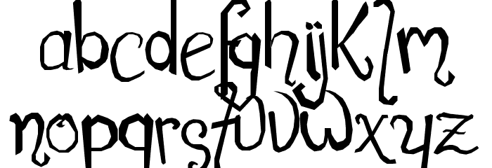 Romance Fatal Prima Font LOWERCASE