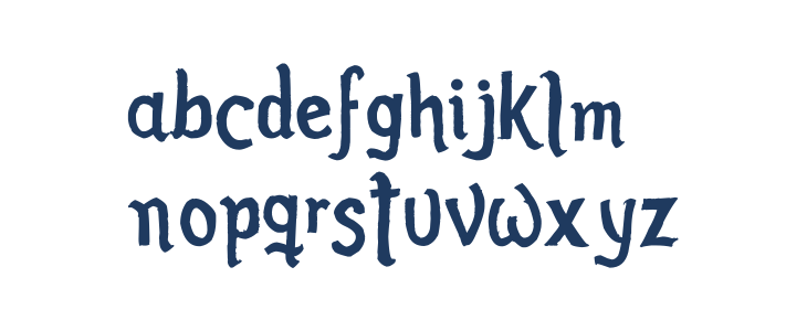 Romance Fatal Sans Grunge Lowercase