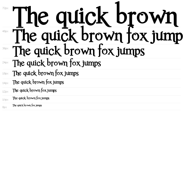 Romance Fatal Serif Std Bold Waterfall