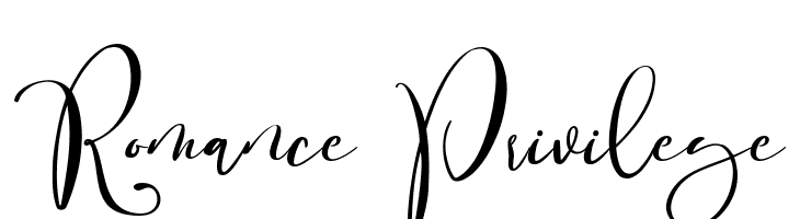 Romance Privilege  لخطوط تنزيل