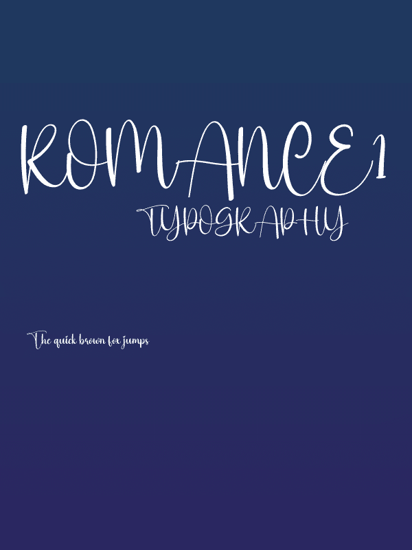 Romance1 Poster