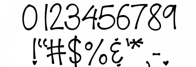 RomancesonSaturdayNight Font OTHER CHARS