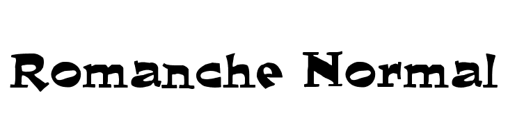 Romanche Normal  لخطوط تنزيل
