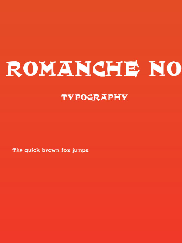 Romanche Normal Poster