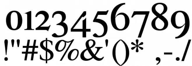 Romande ADF Style Std Demi Bold Font OTHER CHARS
