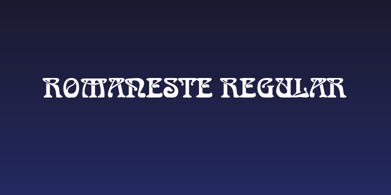 Romaneste Regular Social Header