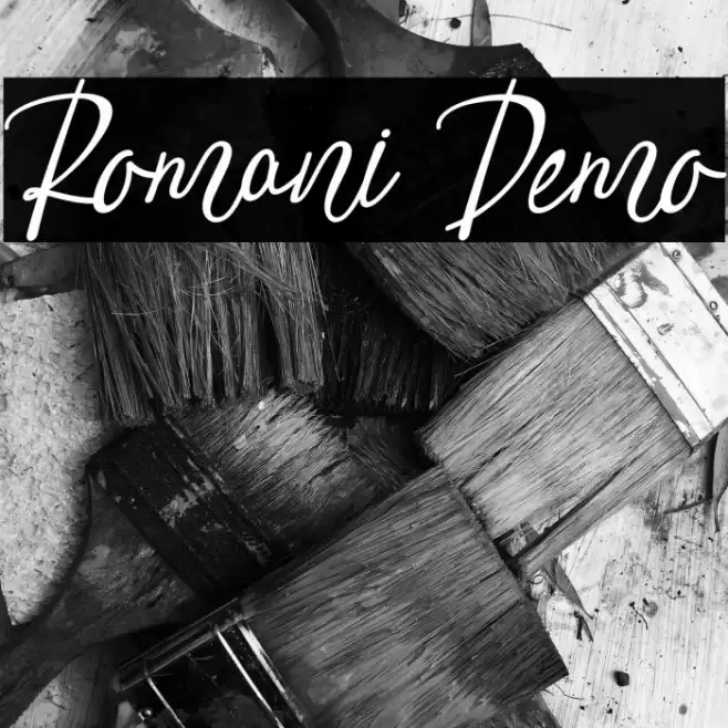 Romani Demo Font examples