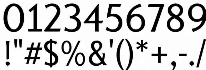 Romanica Font OTHER CHARS