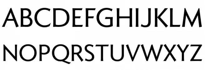 Romanica 字体 大写