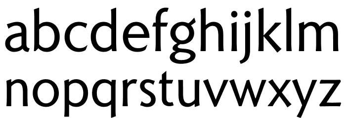 Romanica Font LOWERCASE