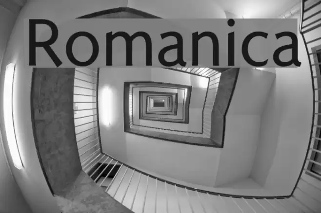 Romanica Font examples