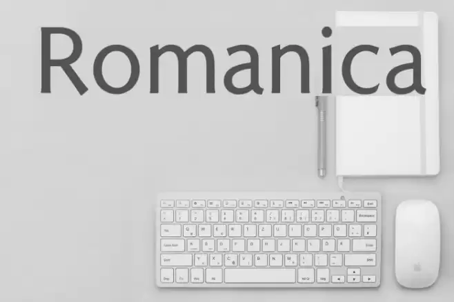 Romanica Font examples