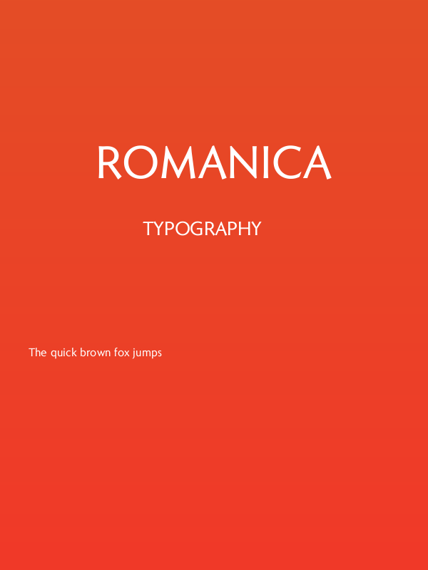 Romanica Poster