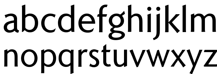 Romanica Font LOWERCASE