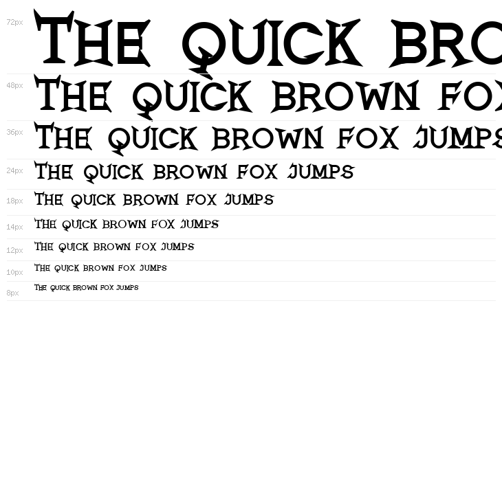 Romanicum-Bold Waterfall