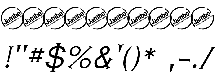 Romanicum-Italic Fuentes OTROS CHARS