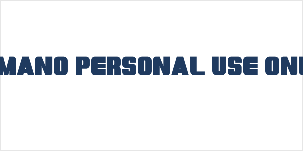 Romano PERSONAL USE ONLY! Logo