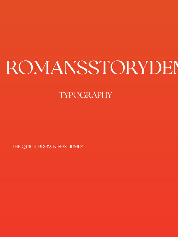 RomansStoryDemo Poster