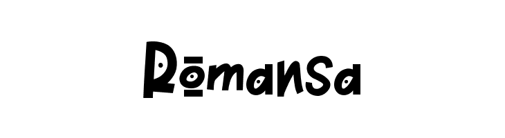 Romansa  Frei Schriftart Herunterladen