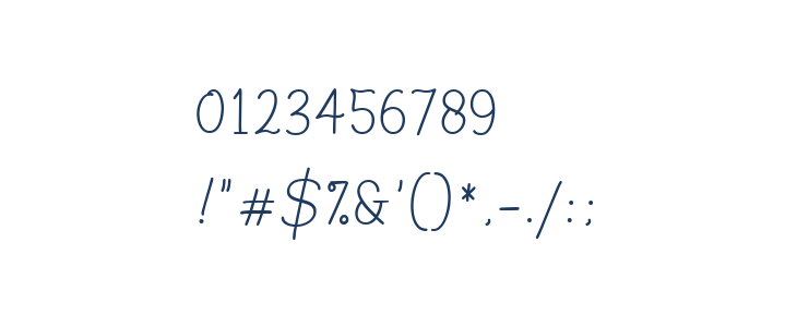 Romansh Regular Other Characters