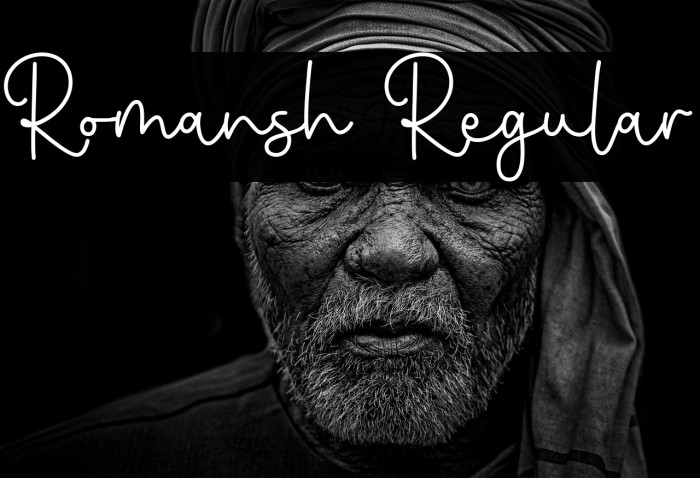 Romansh Regular Example 1