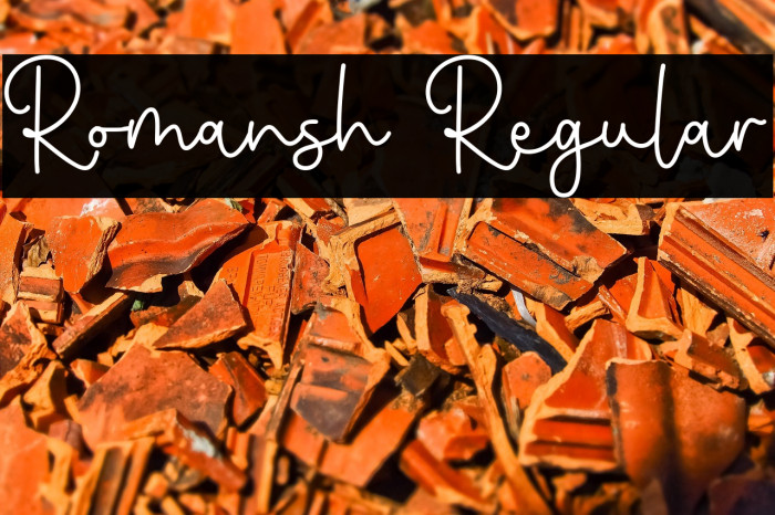 Romansh Regular Example 2