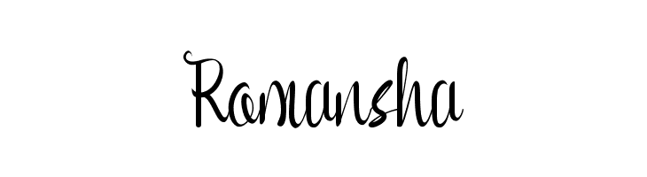 Romansha  免费字体下载