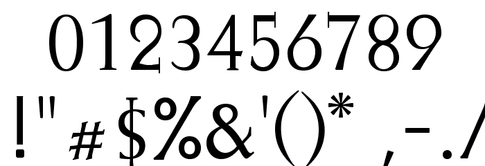 Romantha Font OTHER CHARS